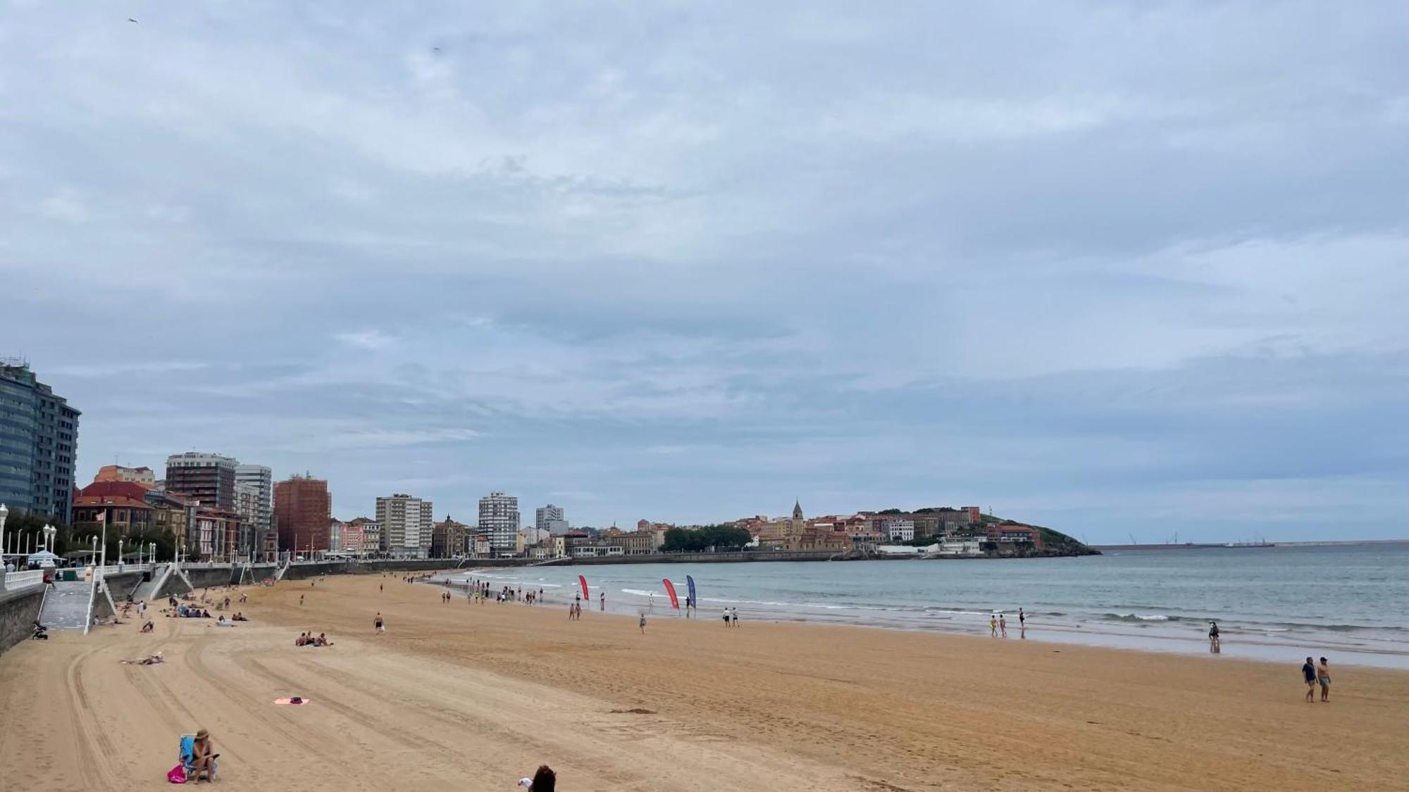 Apartamento Playa De Gijón Eksteriør bilde